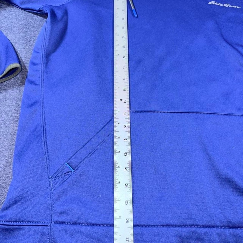 Eddie Bower Blue Pullover Free head Hoodie size L - Picture 6 of 8